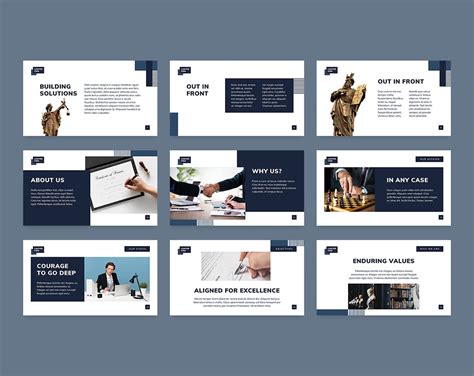 Law Firm Powerpoint Presentation Template Masterbundles