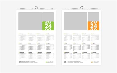 Uno P Gina Pared Calendario Dise O Vector En Vecteezy