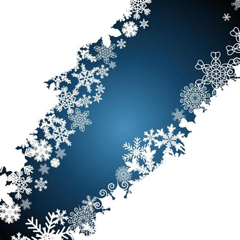 Christmas Border Snowflake Design Background 15865093 Vector Art At