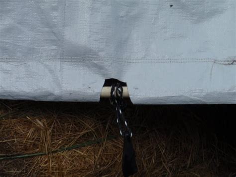 Hay Tarp Tie Down