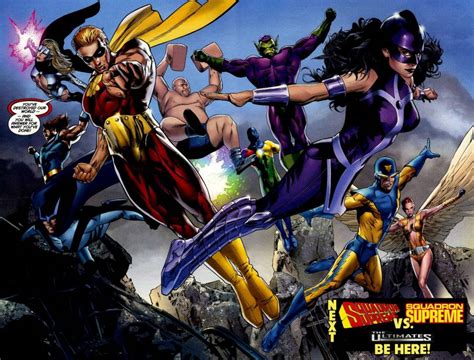 The Ultimates Earth 1610 Vs Squadron Supreme Earth 712 Vs The