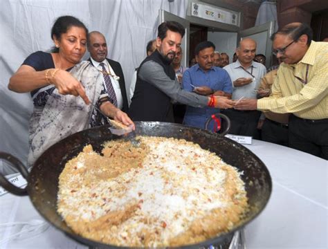 Halwa ceremony launches Budget process - Rediff.com Business