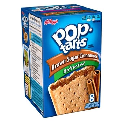 Pop Tarts Unfrosted Brown Sugar Cinnamon G Pcs Bb Apr Aso