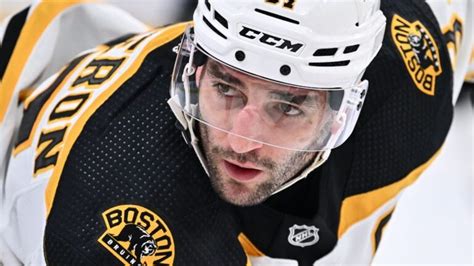 Bruins Patrice Bergeron Questionable For Game 2 Against The Panthers