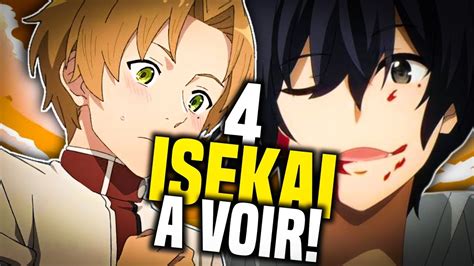 4 ANIMES ISEKAI DE DINGUE A VOIR ABSOLUMENT YouTube