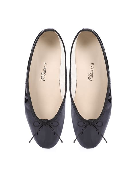 Ballet Flats Black Patent