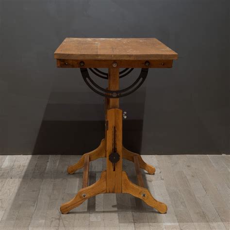 Antique Adjustable Wood Drafting Table c.1940 | S16 Home