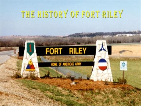 History Of Fort Riley