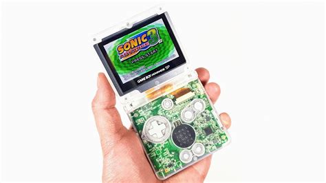 CLEAR GameBoy Advance SP Shells Are HERE YouTube