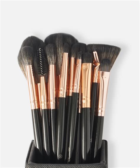 Rose Gold Makeup Brush Bh Signature 13 Piece Brush Set Bh Cosmetics