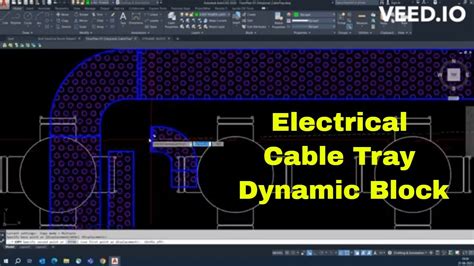 AutoCAD Electrical Cable Tray Dynamic Block YouTube