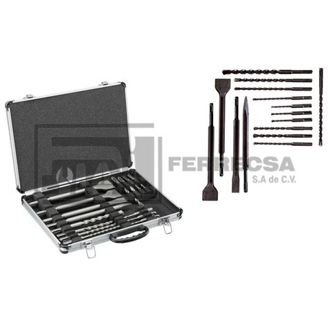 KIT 15 CINCELES BROCAS SDS PLUS C MALETA DWA0870 5 DEWALT Tienda