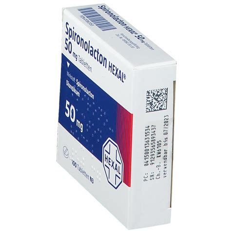 Spironolacton Hexal Mg St Mit Dem E Rezept Kaufen Shop Apotheke