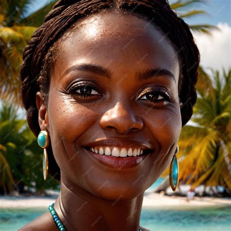 Premium Photo | Bahamanian woman from Bahamas typical national citizen