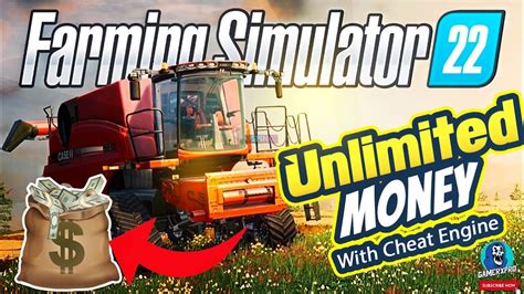 Farming Simulator 22 How To Get Unlimited Money With Cheat Engine Youtube