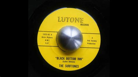 The Surftones Black Bottom Inn Lutone Youtube