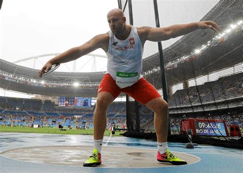 Rio Piotr Ma Achowski W Finale Rzutu Dyskiem B Dzie Z Oto Sport