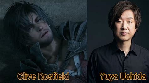 Character And Voice Actor Final Fantasy 16 Japanese Clive Rosfield