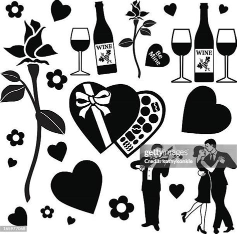 Date Night Clip Art Black And White