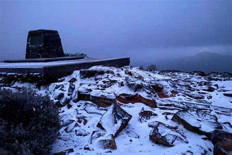 Meteo Ondata Di Freddo In Australia La Neve Imbianca Lo Stato Di