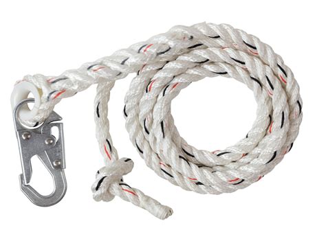 Vertical Lifeline Wsnap Hook Rope Size 25