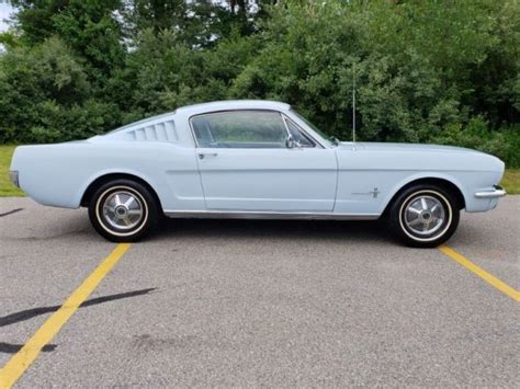 1965 Ford Mustang 22 Fastback Automatic Stunning Arcadian Blue W