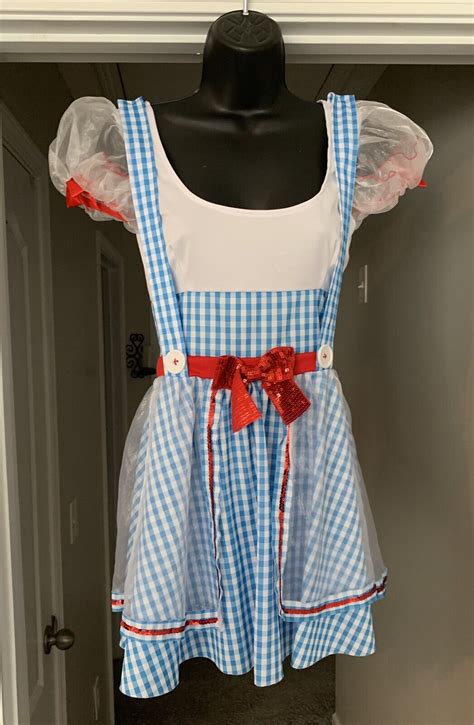 Dorothy Costume Adult Wizard of Oz Halloween Dress XS… - Gem