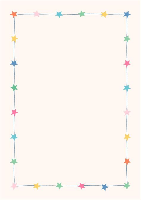 Printable Border Designs For Kids