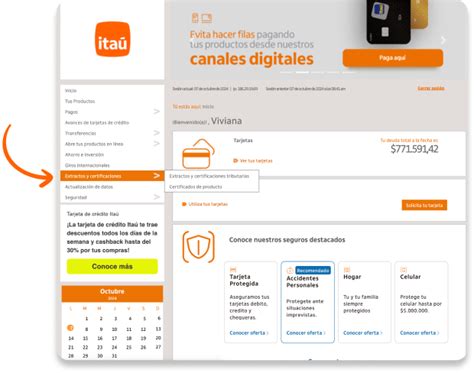 Consulta Y Descarga Tus Extractos De Tarjeta De Crédito Banco Itaú Colombia Banco Itaú