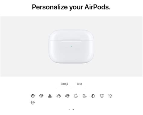 AirPods Can Now Be Personalized With Engraved Emoji - iClarified