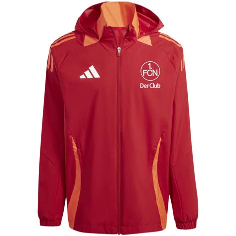 Adidas FCN Allwetterjacke 24 25 Rot Gr XS 14283