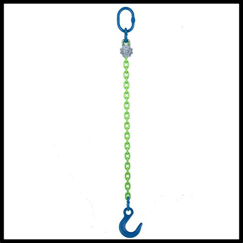 12 Foundry Hook Single Leg Chain Sling Grade 100 Cargo Lift Usa Llc