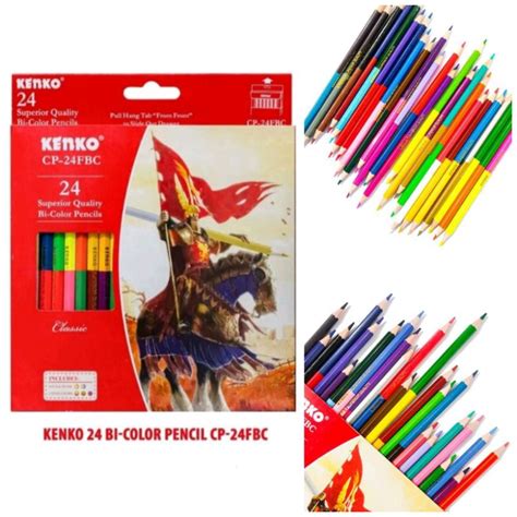 Jual Pensil Warna Bulak Balik Kenko Cp 24fbc Classic Shopee Indonesia