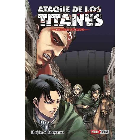 Ataque De Los Titanes Deluxe Edition N°3 Shingeki No Kyoji