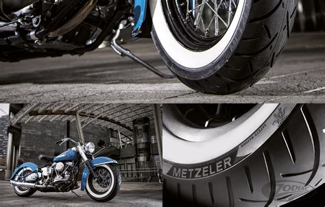 Metzeler Me Marathon White Wall Tires Motomummy Off