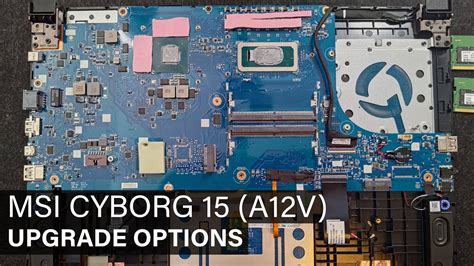 Msi Cyborg A V Disassembly And Upgrade Options Youtube