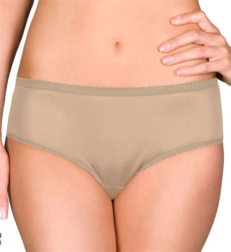 Women S Shadowline Nylon Classics Hipster Panty Nude