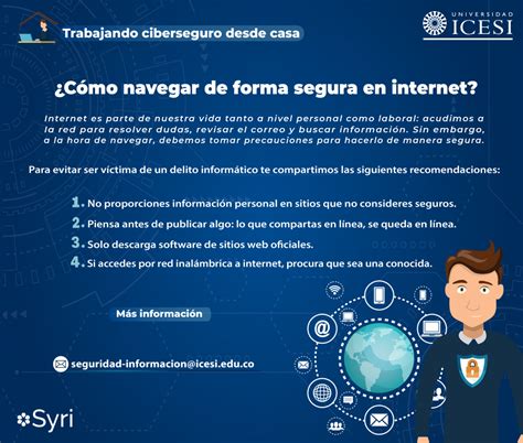 Navegar De Forma Segura En Internet Continuaci N Portal De Servicios