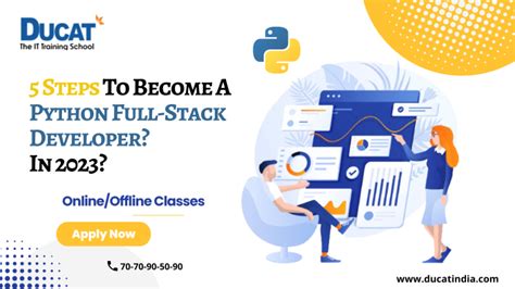 5 Steps To Become A Python Full Stack Developer Ducat India