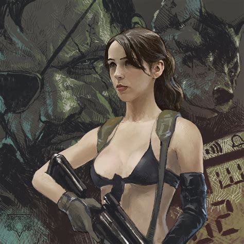 Stefanie Joosten As Quiet Ilya Brovkin Metal Gear Metal Gear Solid