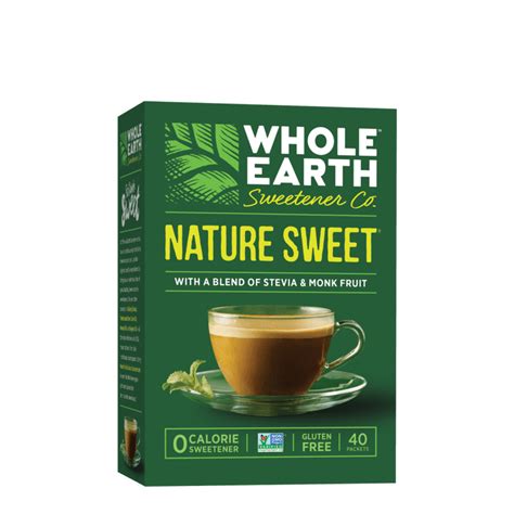 Whole Earth Sweetener Stevia Leaf And Monk Fruit Sweetener Erythritol Sweetener Sugar