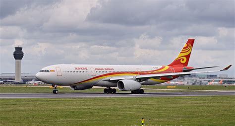 B 1096 AIRBUS A330 Hainan Airlines Manchester Airport Douglas