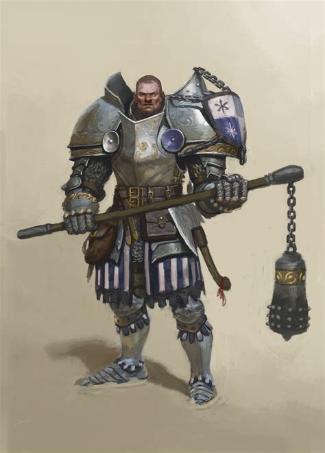 Fantasy Male Knights Heavy Armor Man Warrior Fantasy Character Design