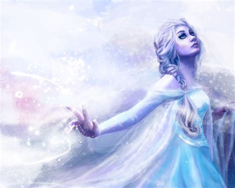 X Elsa Frozen Art Wallpaper X Resolution Hd K