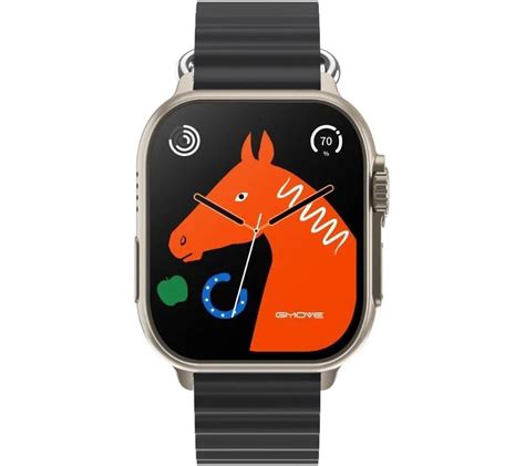 Zegarek Smartwatch Rubicon Na Czarnym Pasku RNCF17 Z Rozmowami