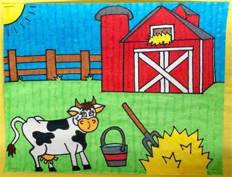 Farm Scene | Paint Party Farm