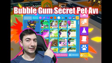 Bubble Gum Simulator Trader OLMAK Takas Yöntemiyle Secret Petleri