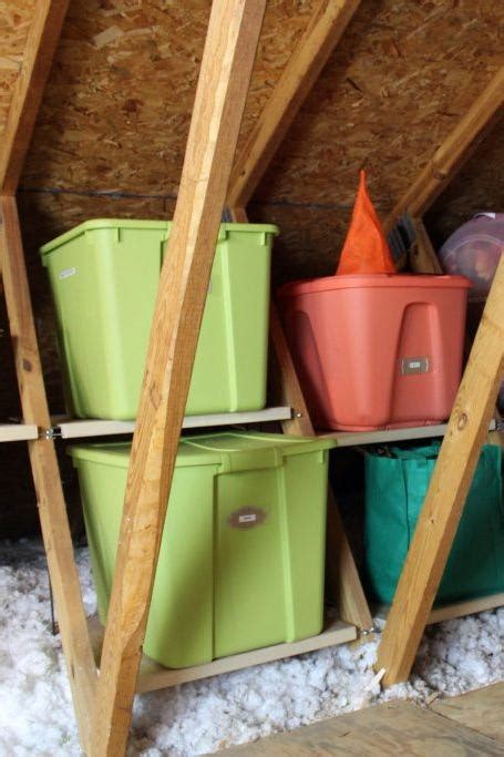 15 Best Attic Storage Ideas Diy Attic Organization