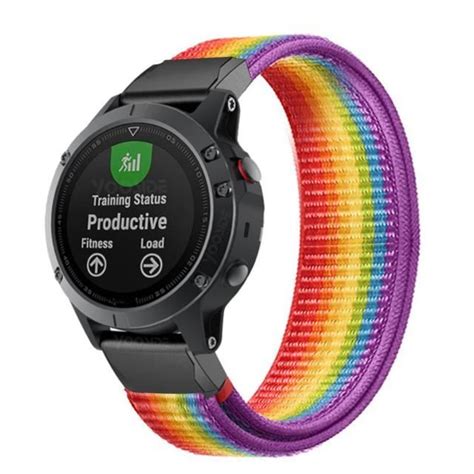 Bracelet De Montre En Nylon Pour Garmin Fenix X X X Plus Hr