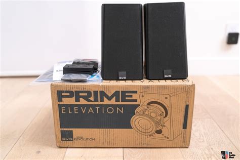 Svs Prime Elevation Speakers In Black Ash Pair For Sale Us Audio Mart